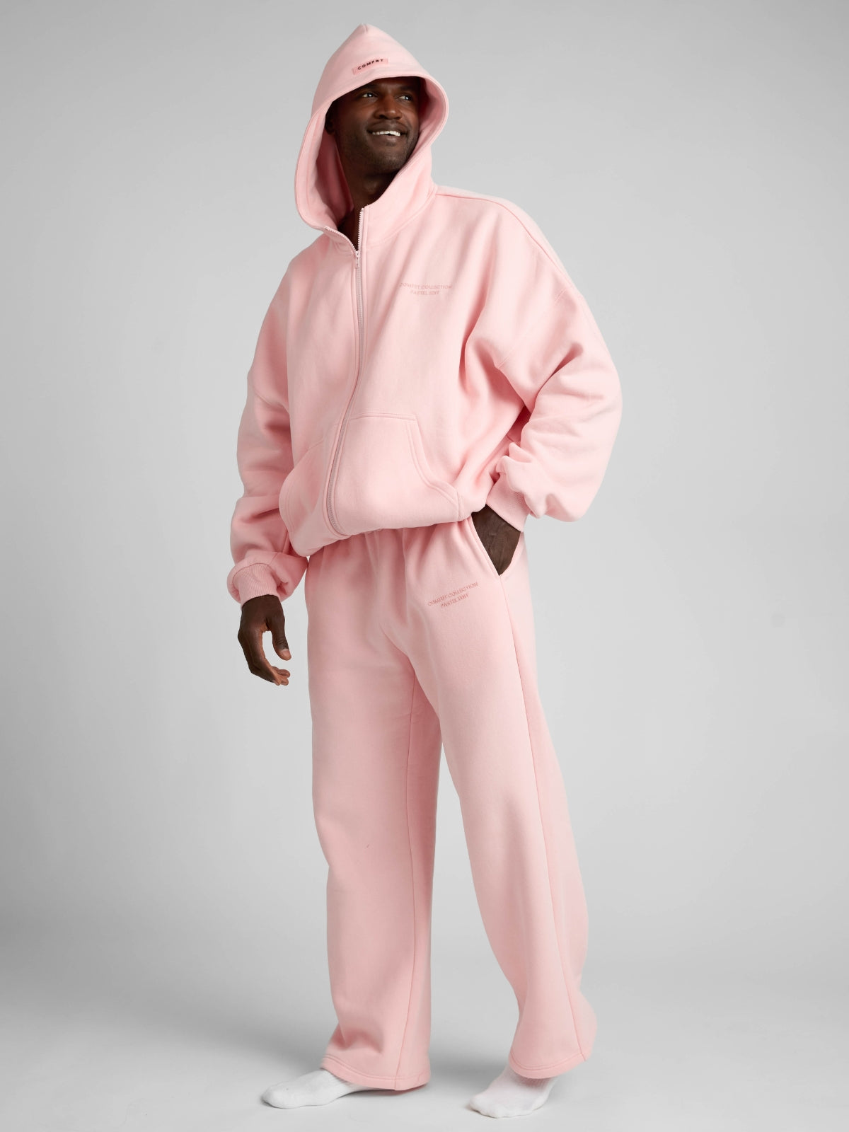 Pastel Zip Hoodie