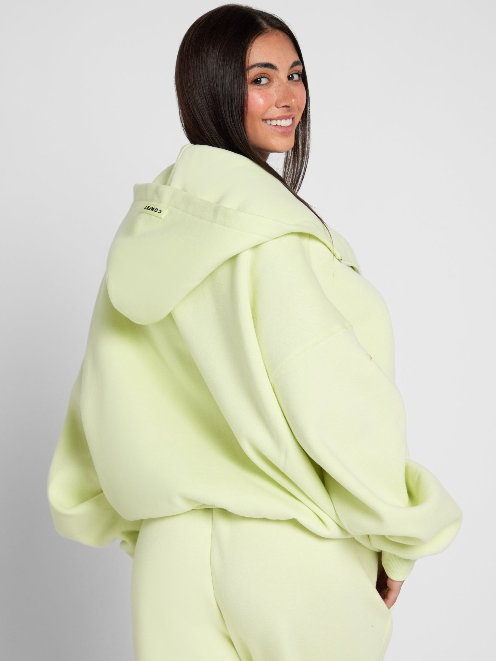 Pastel Zip Hoodie