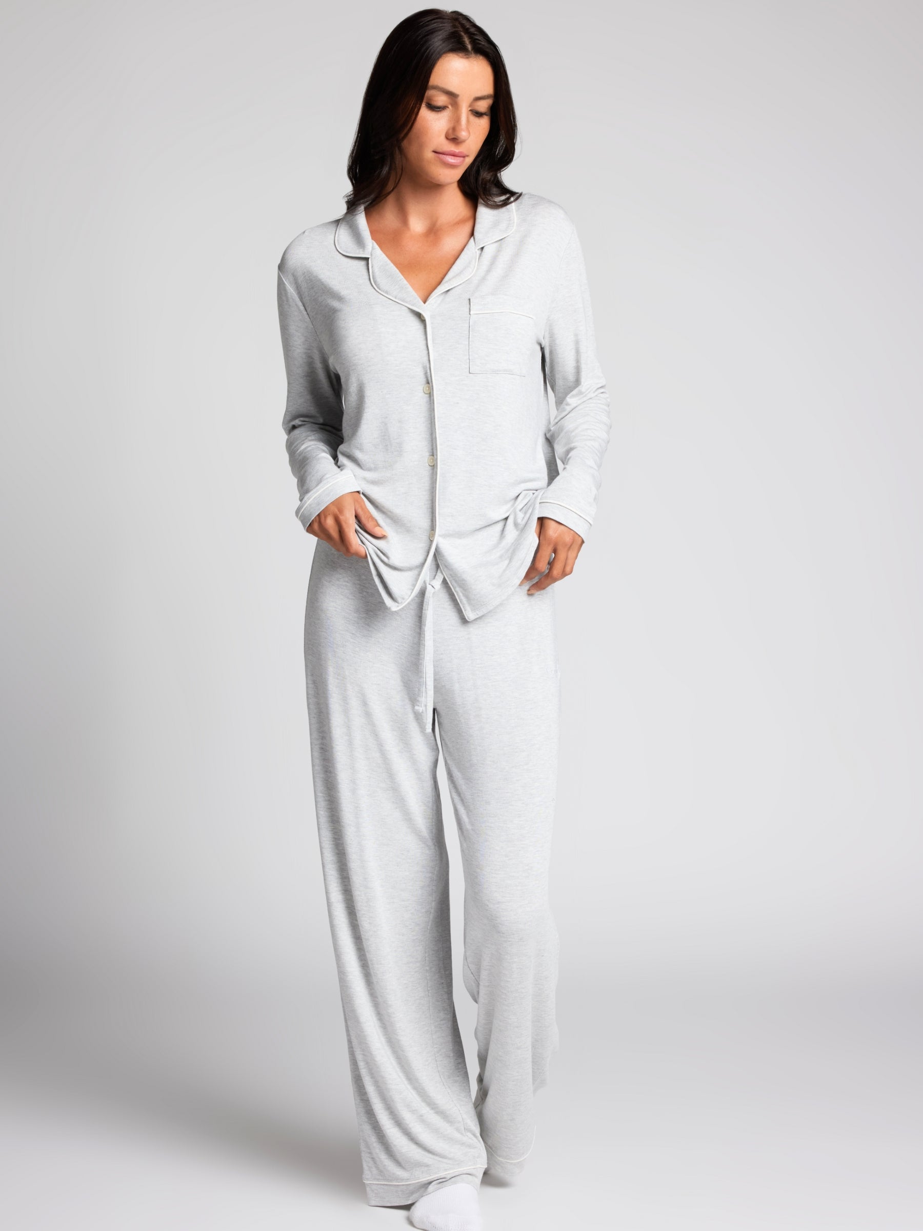 Luna Lounge Long Sleeve Pant PJ Set