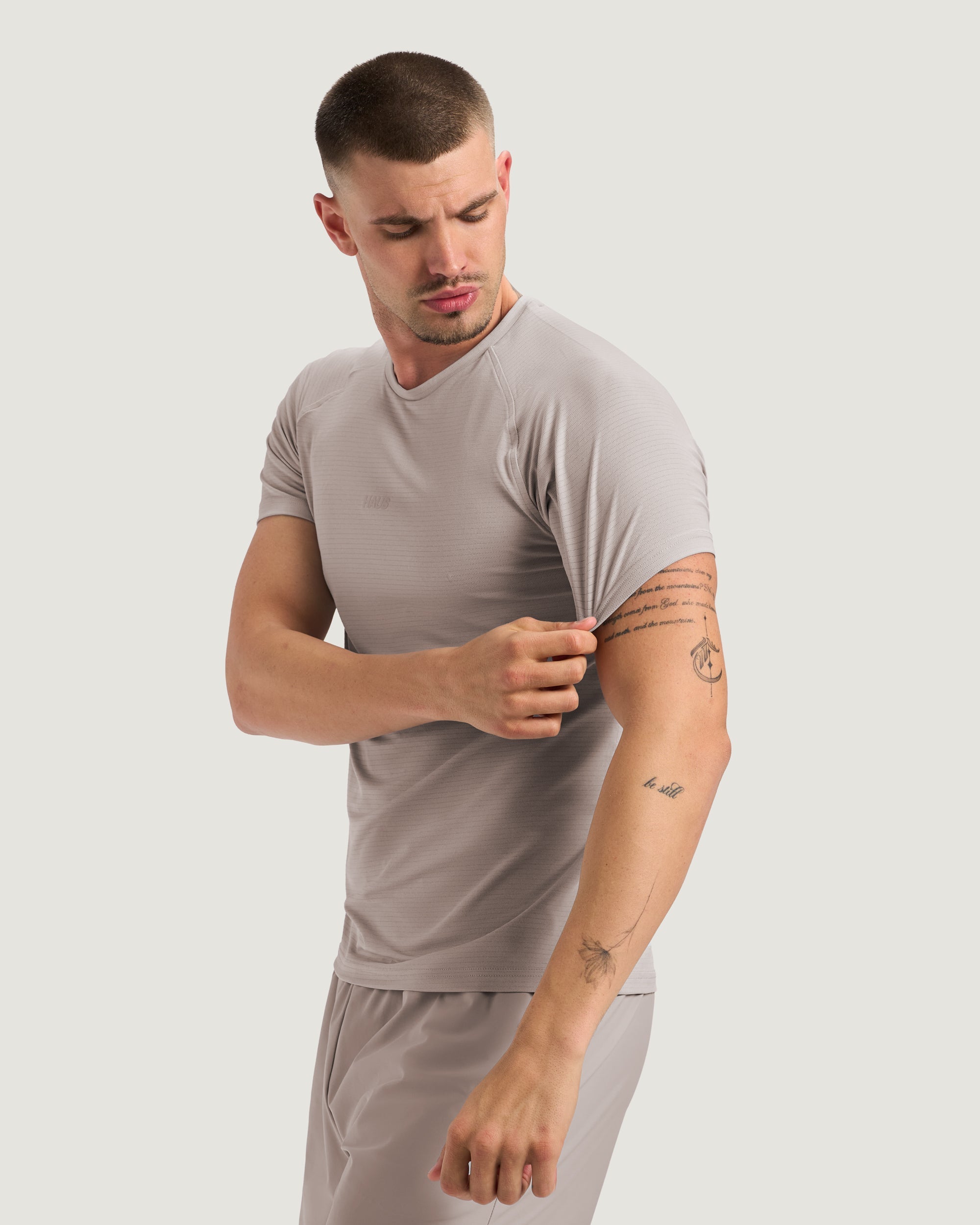 Essentials Short Sleeve Athletic Fitted Tee