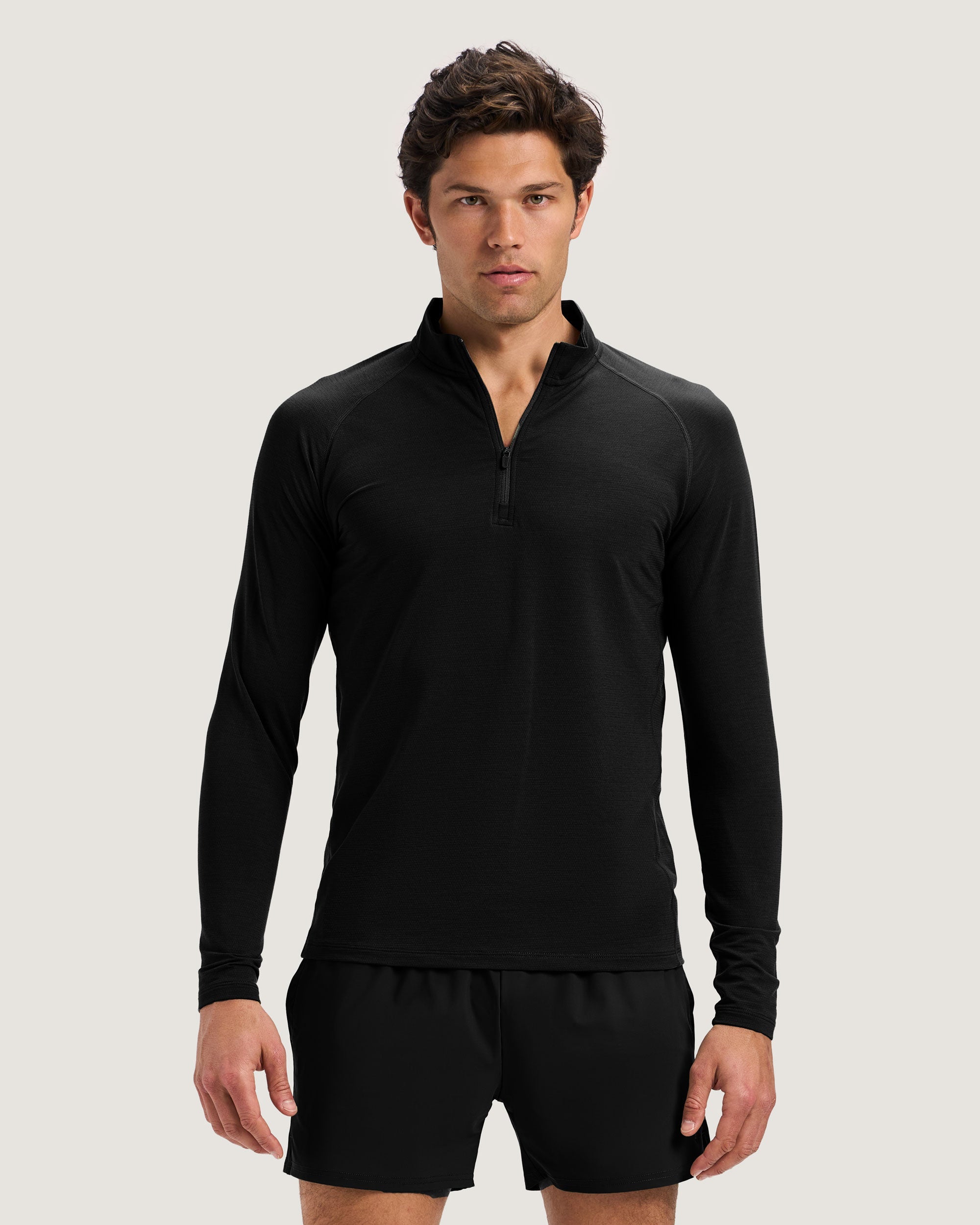 Fitted Performance Quarter Zip