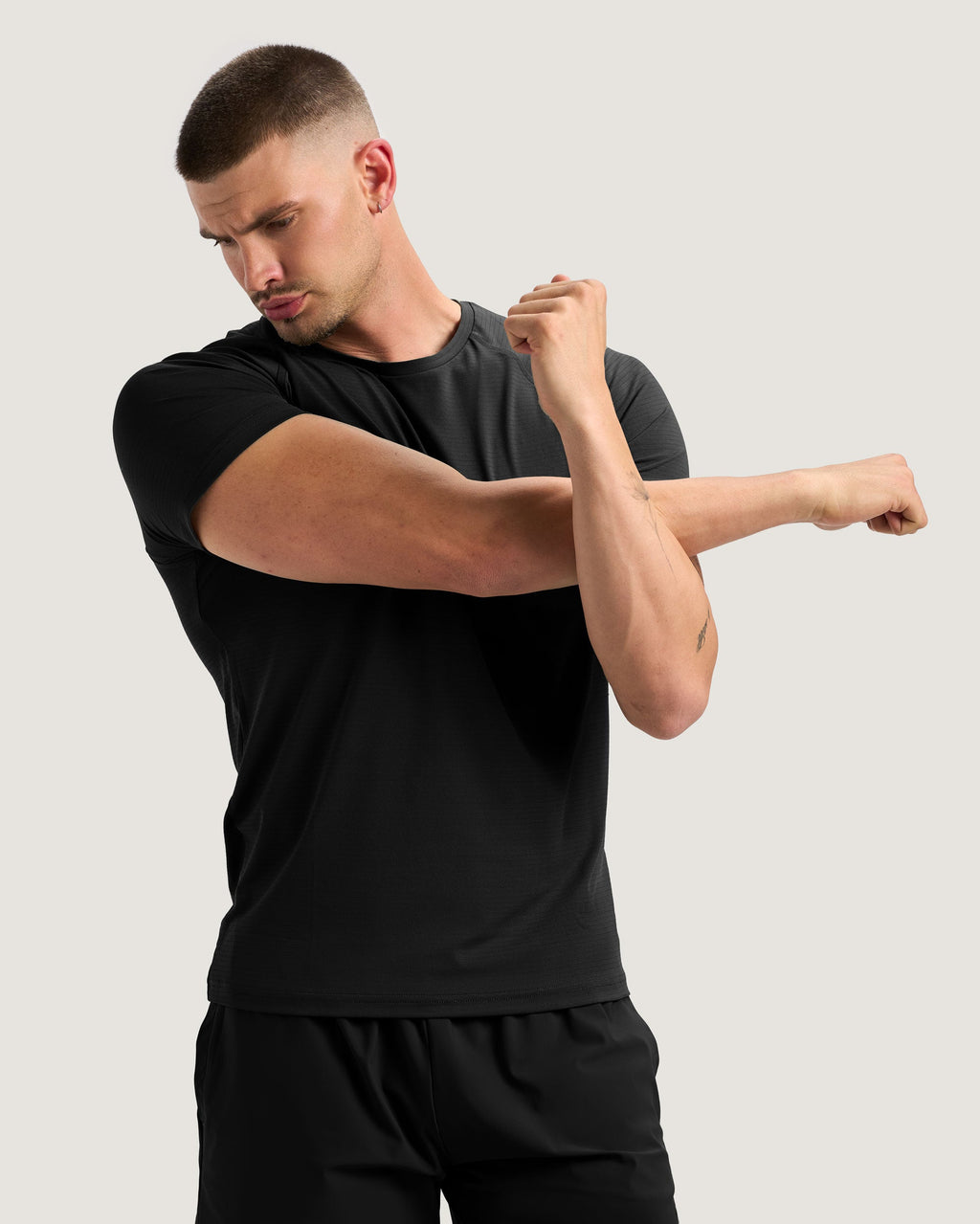 Essentials Short Sleeve Athletic Fitted Tee