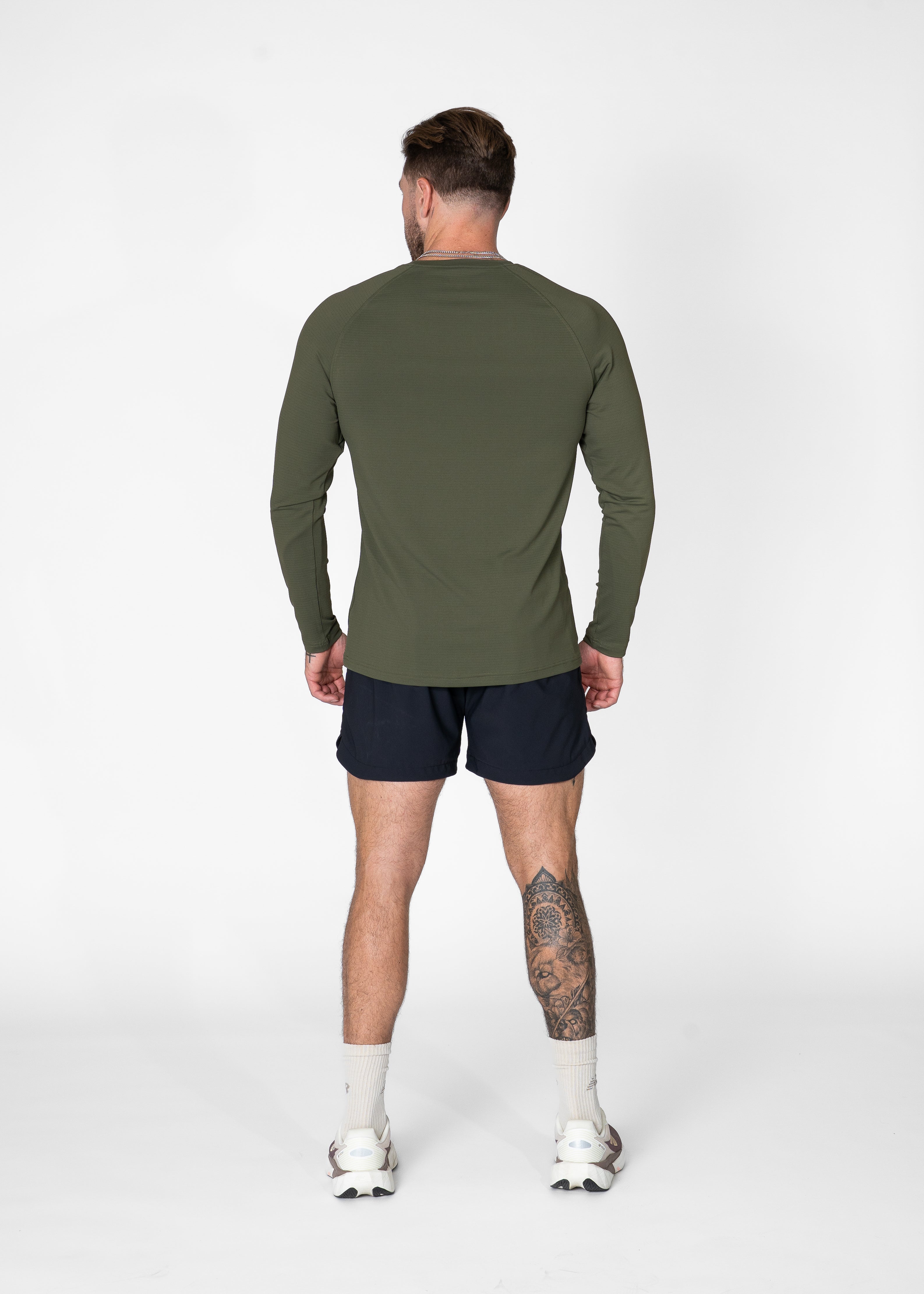 Essentials Long Sleeve Athletic Fitted Tee