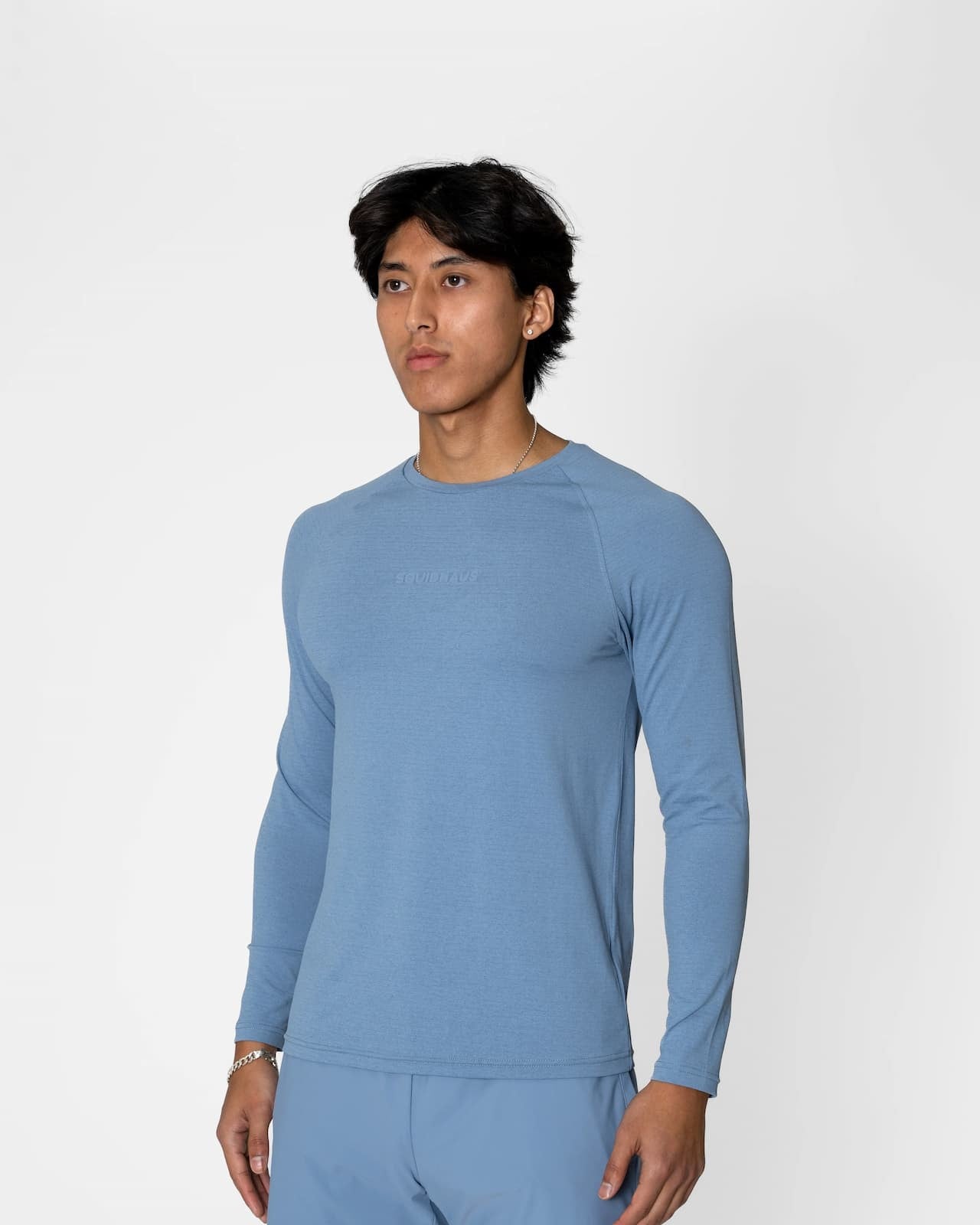 Essentials Long Sleeve Athletic Fitted Tee