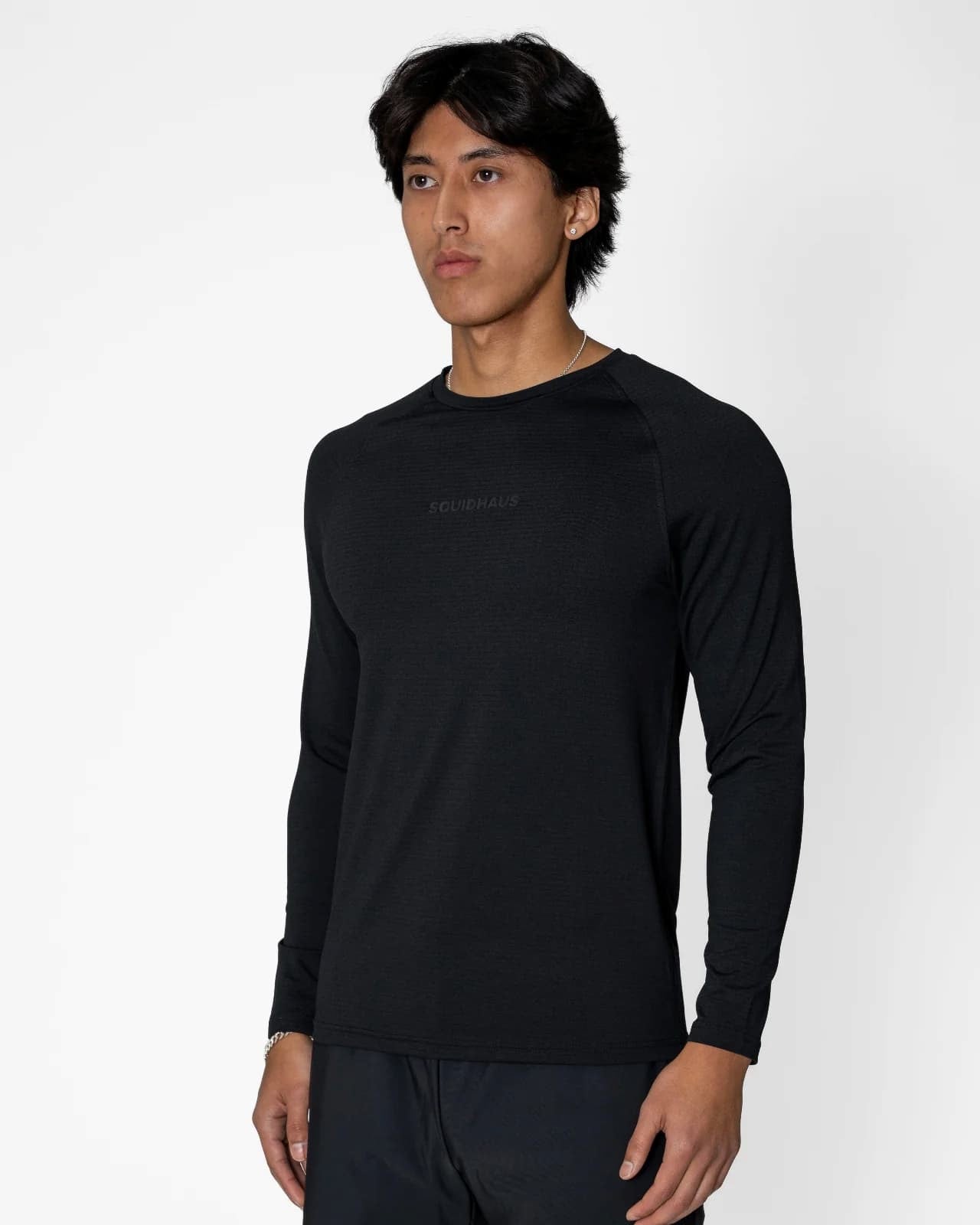 Essentials Long Sleeve Athletic Fitted Tee