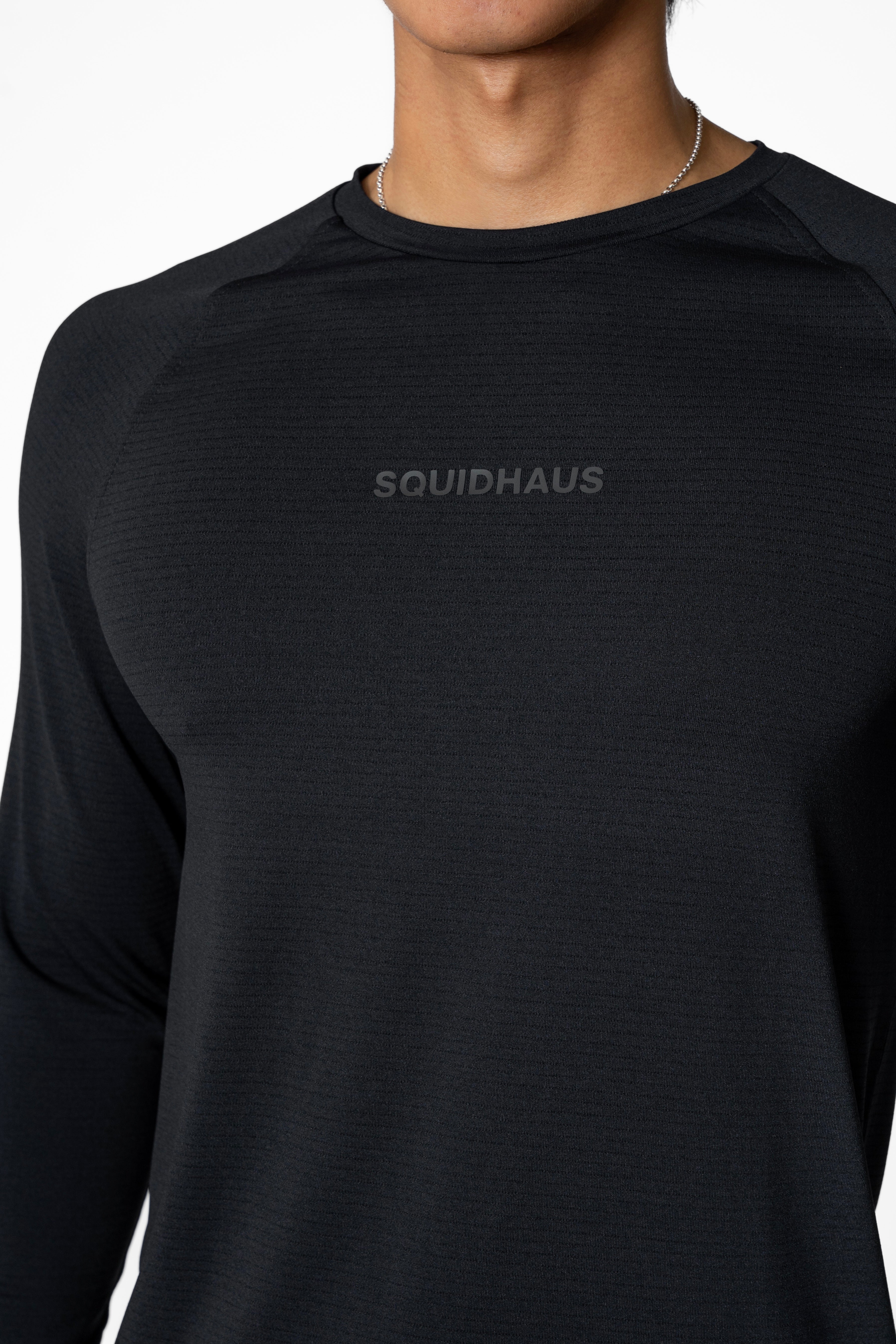 Essentials Long Sleeve Athletic Fitted Tee