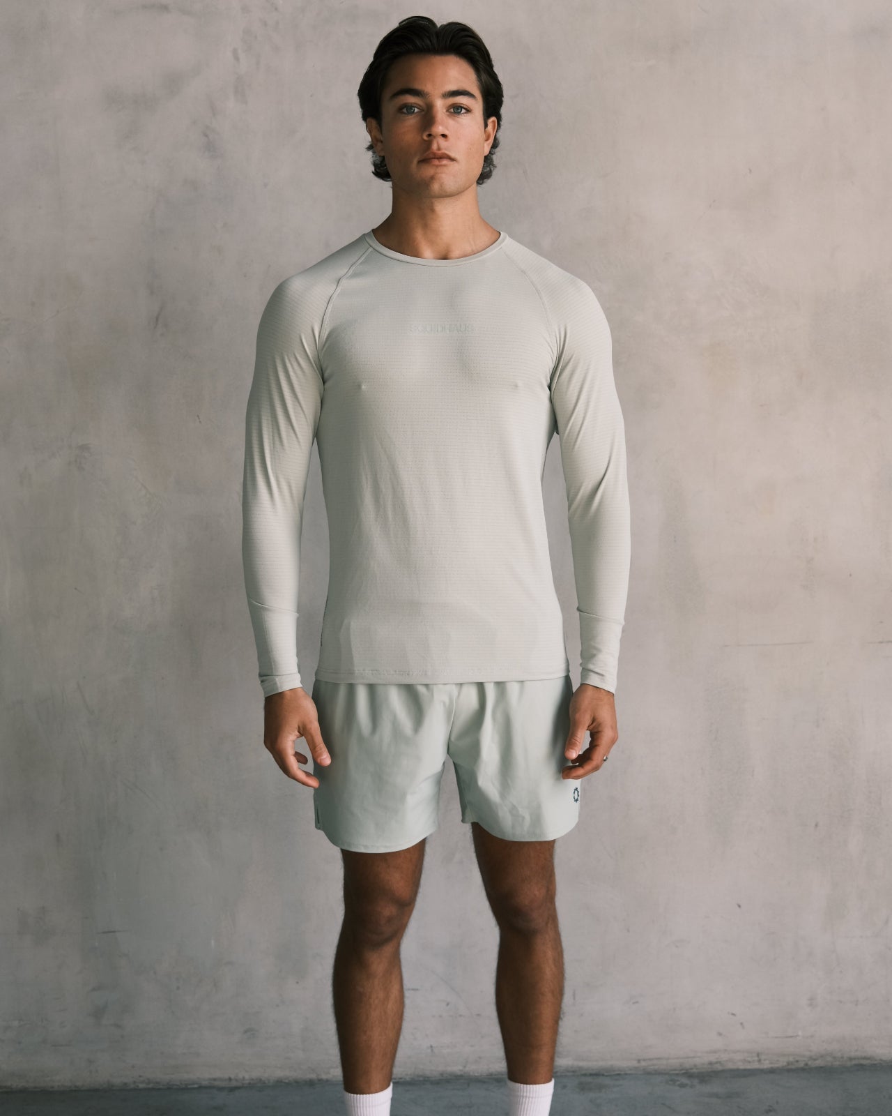 Essentials Long Sleeve Athletic Fitted Tee