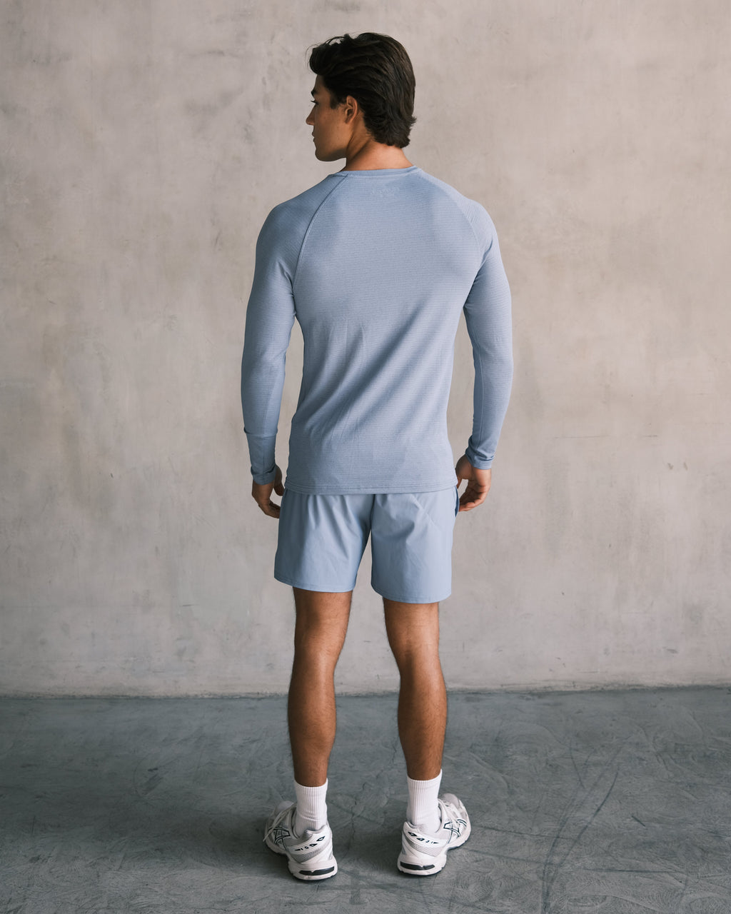 Essentials Long Sleeve Athletic Fitted Tee