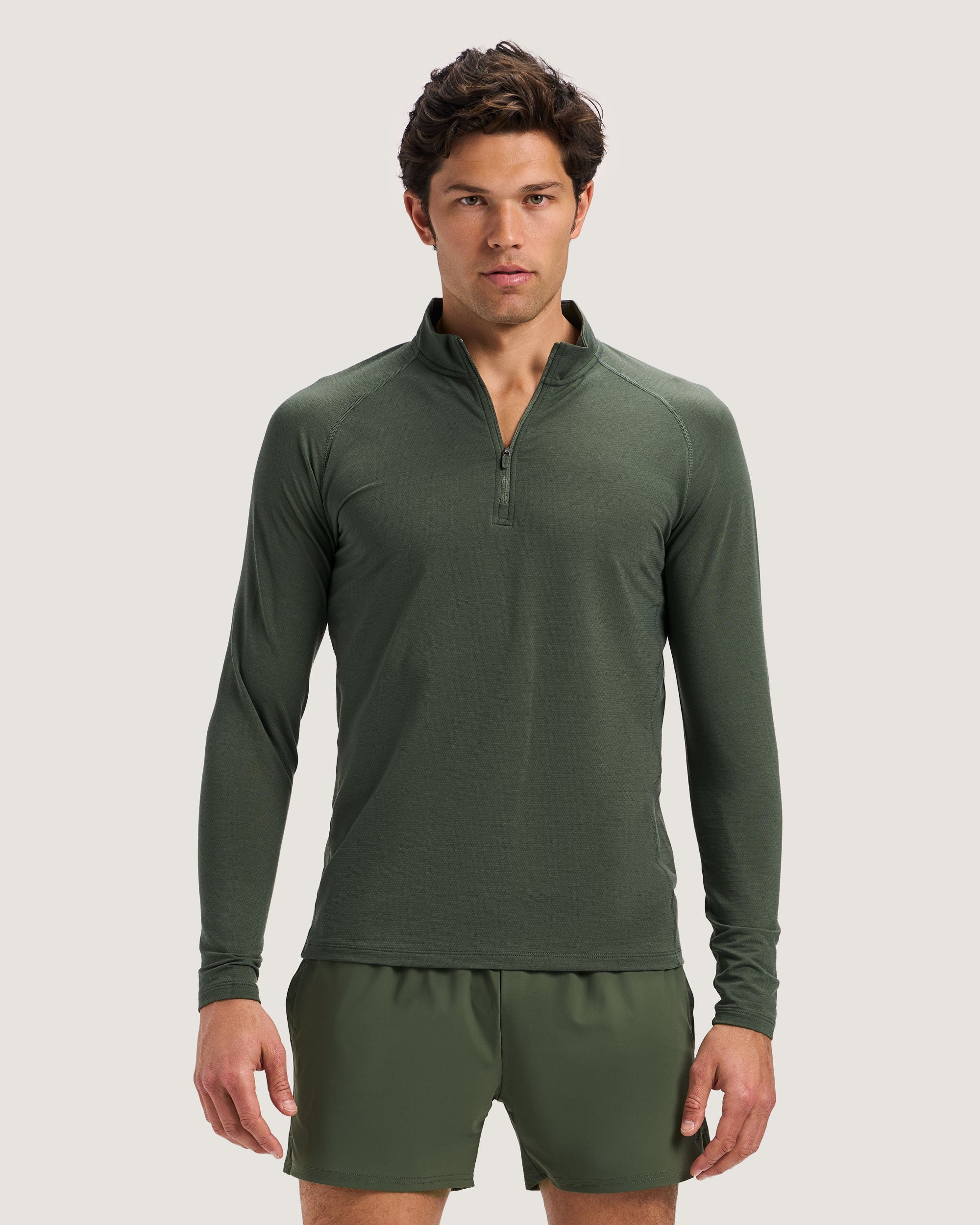 Fitted Performance Quarter Zip