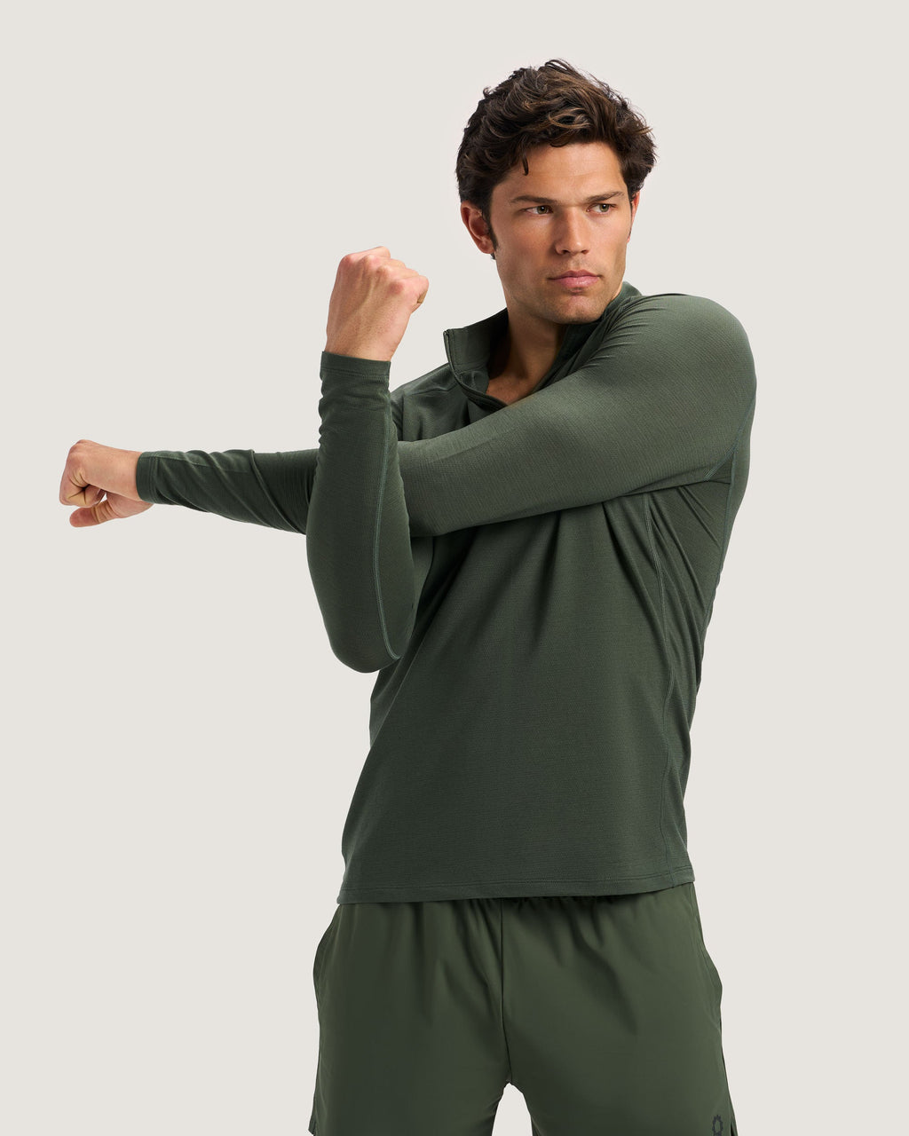 Fitted Performance Quarter Zip