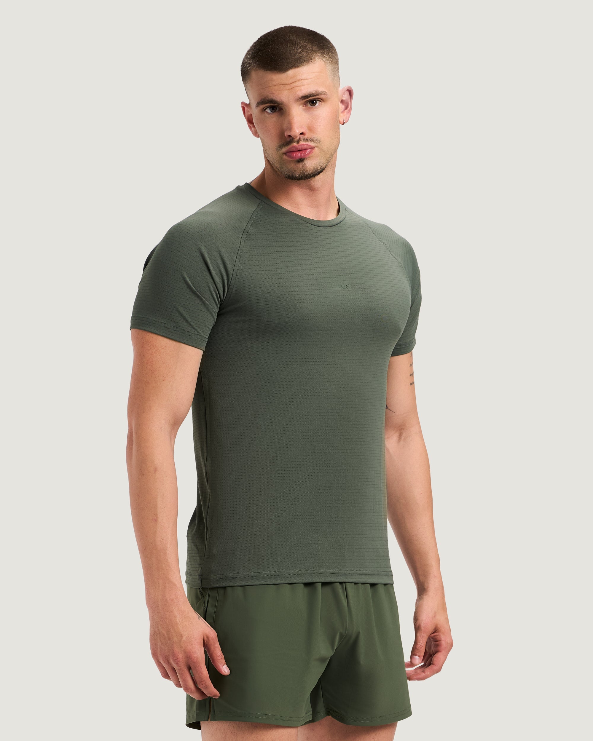Essentials Short Sleeve Athletic Fitted Tee