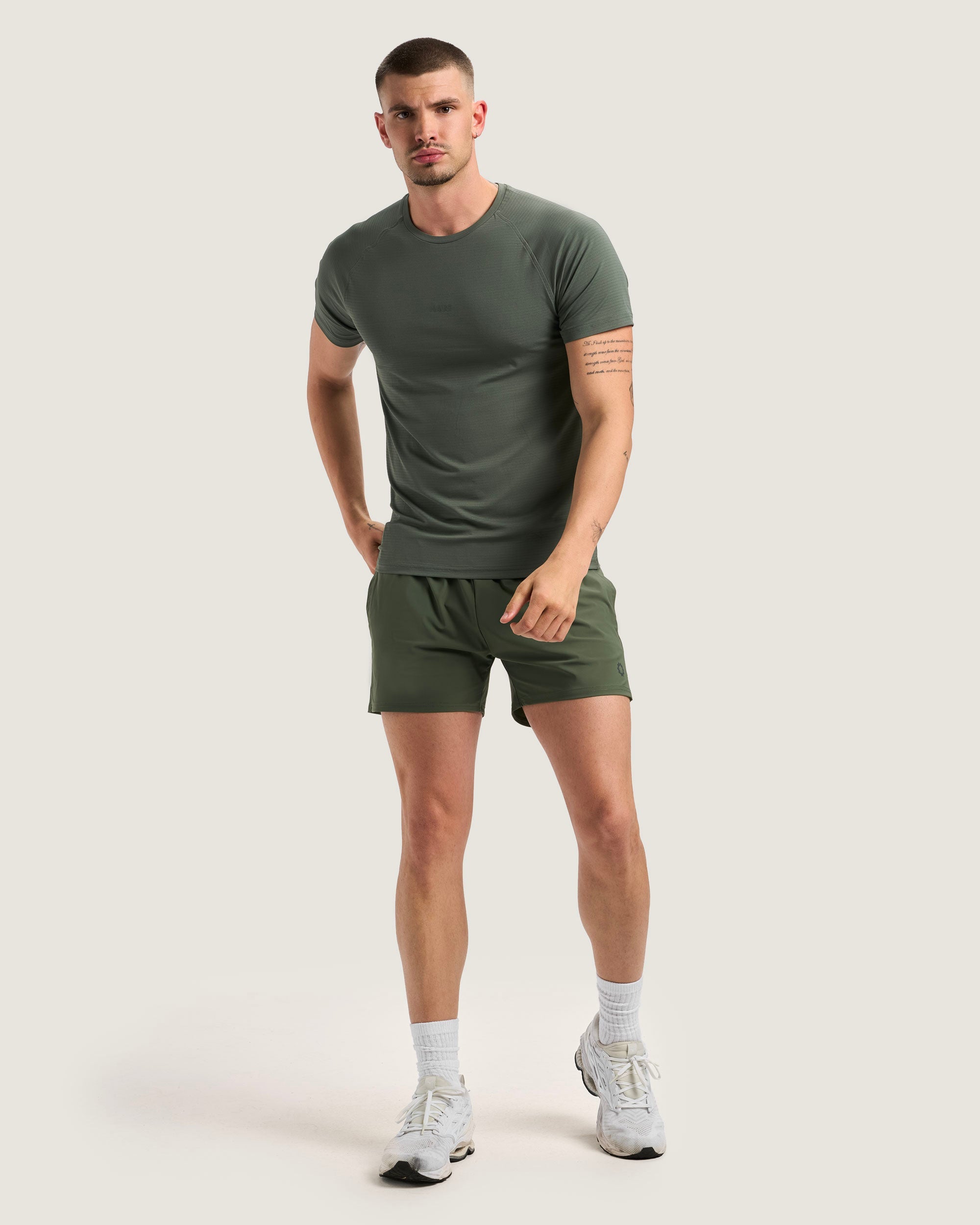 Essentials Short Sleeve Athletic Fitted Tee