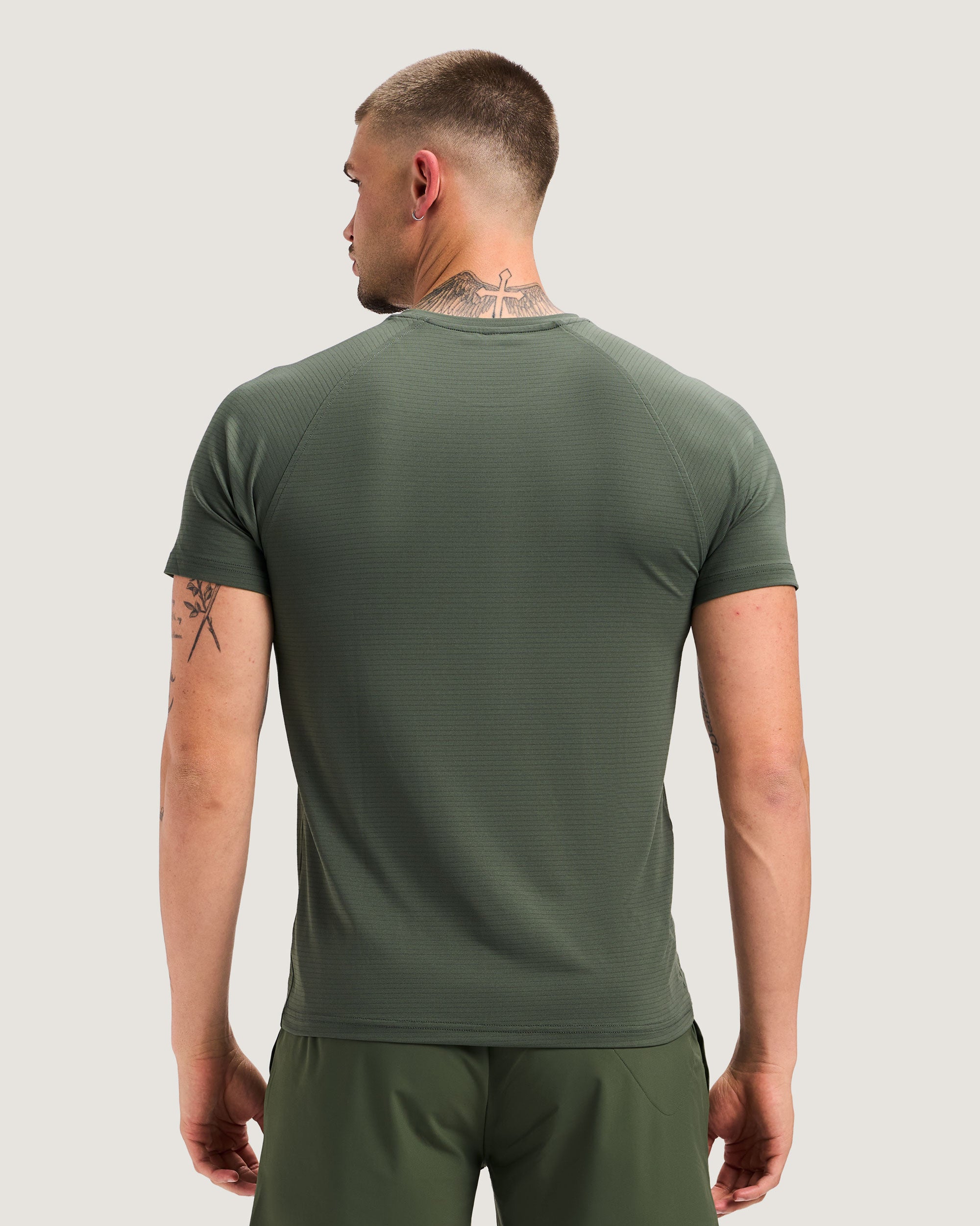 Essentials Short Sleeve Athletic Fitted Tee