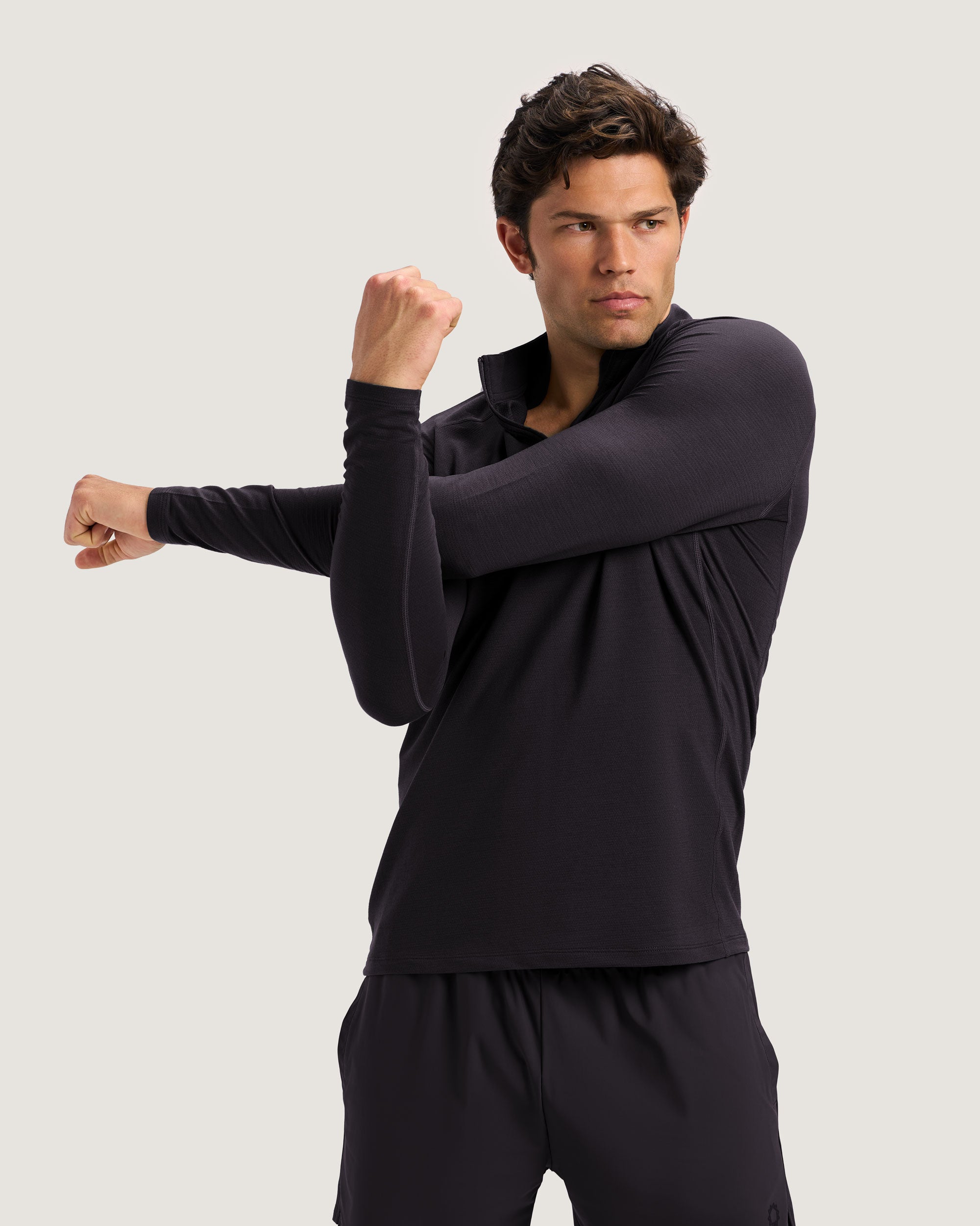 Fitted Performance Quarter Zip