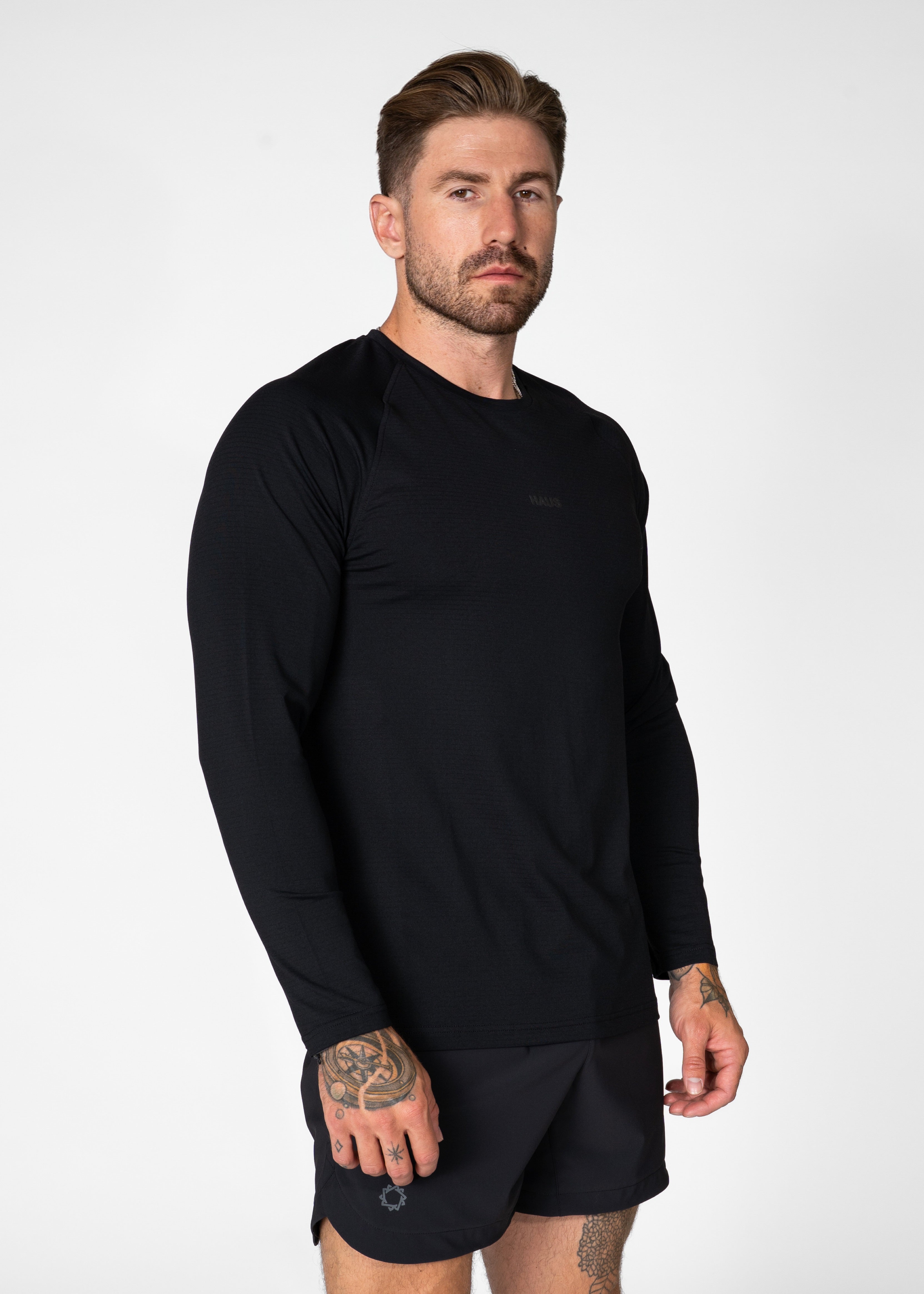 Essentials Long Sleeve Athletic Fitted Tee