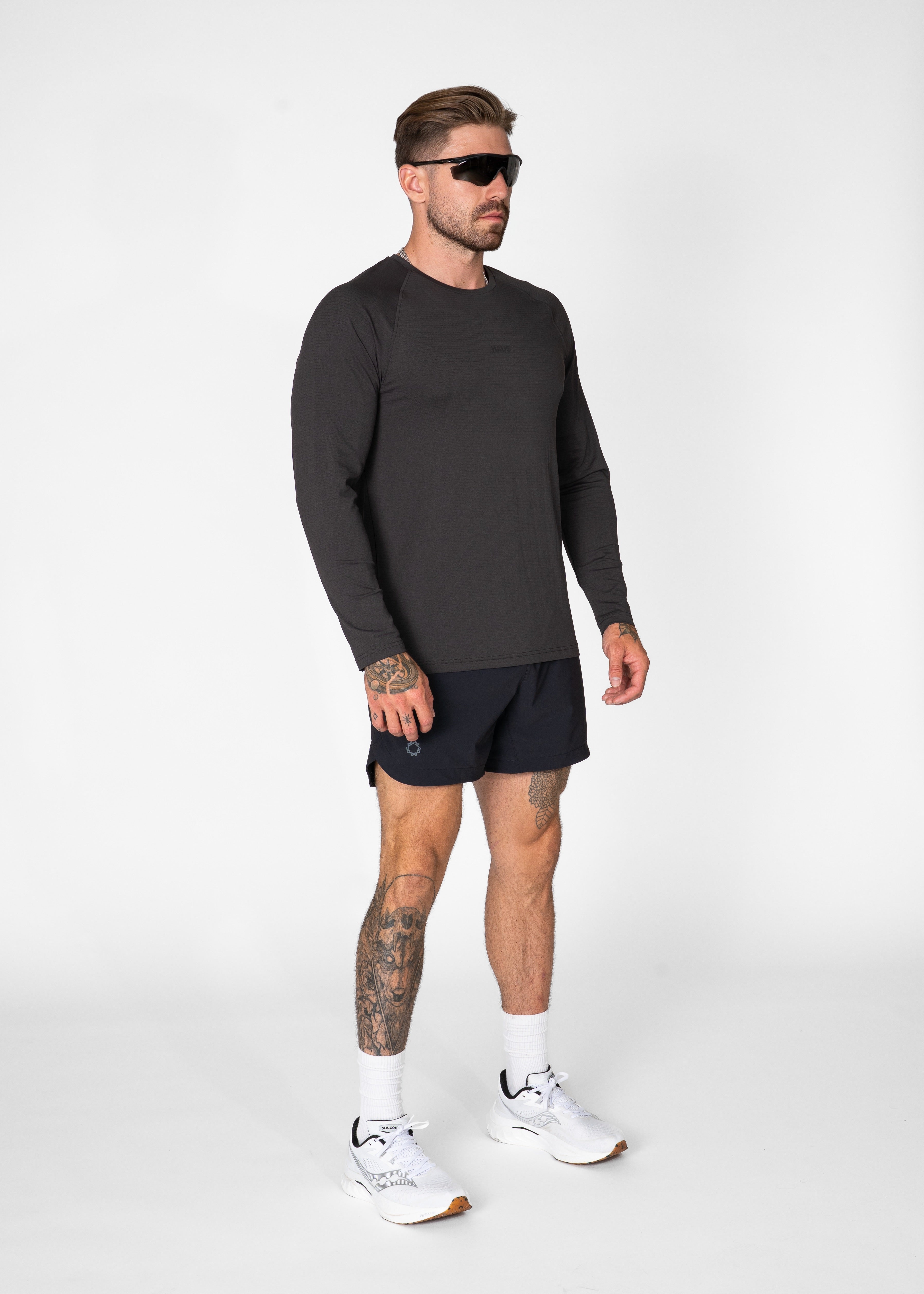 Essentials Long Sleeve Athletic Fitted Tee