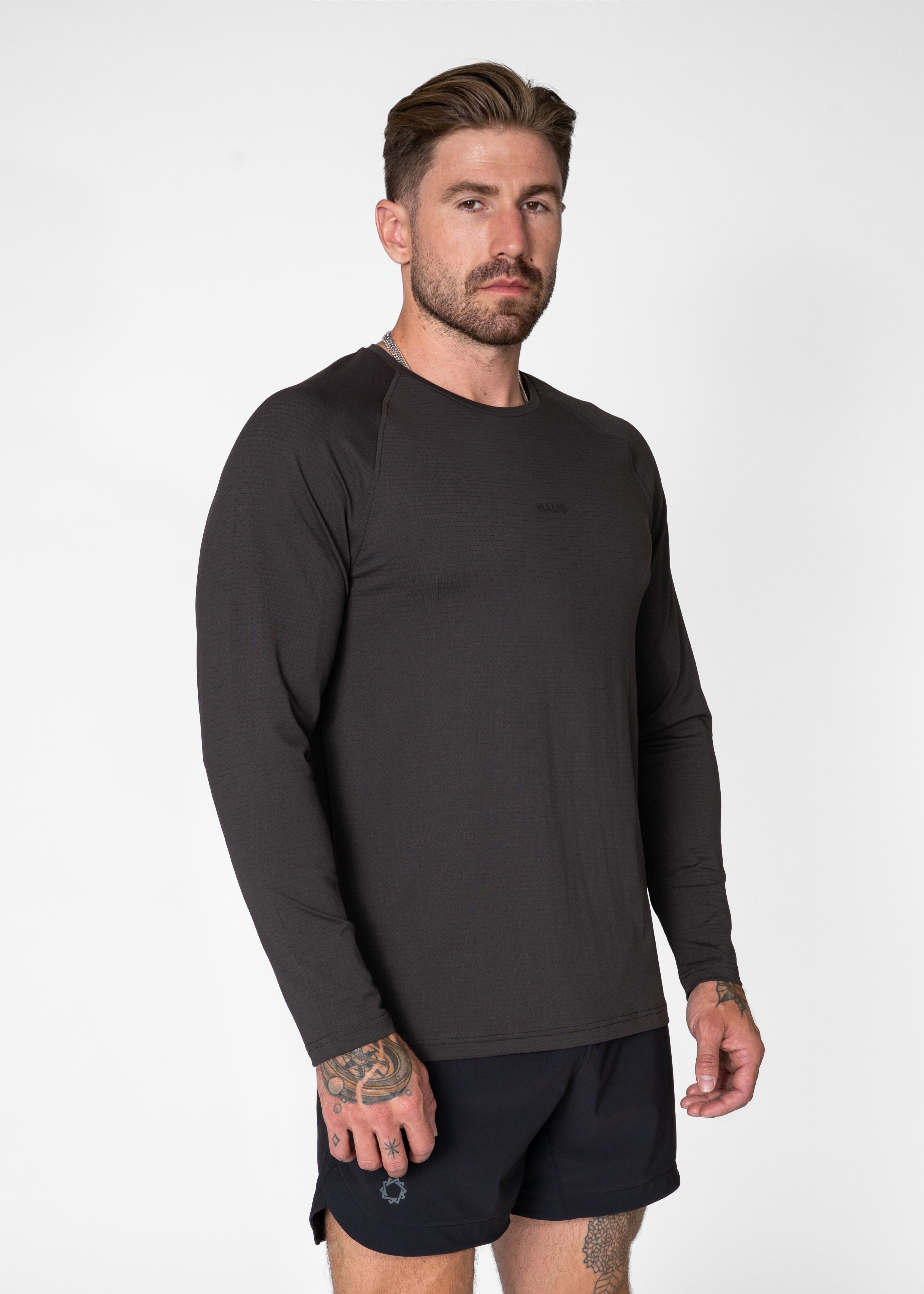 Essentials Long Sleeve Athletic Fitted Tee