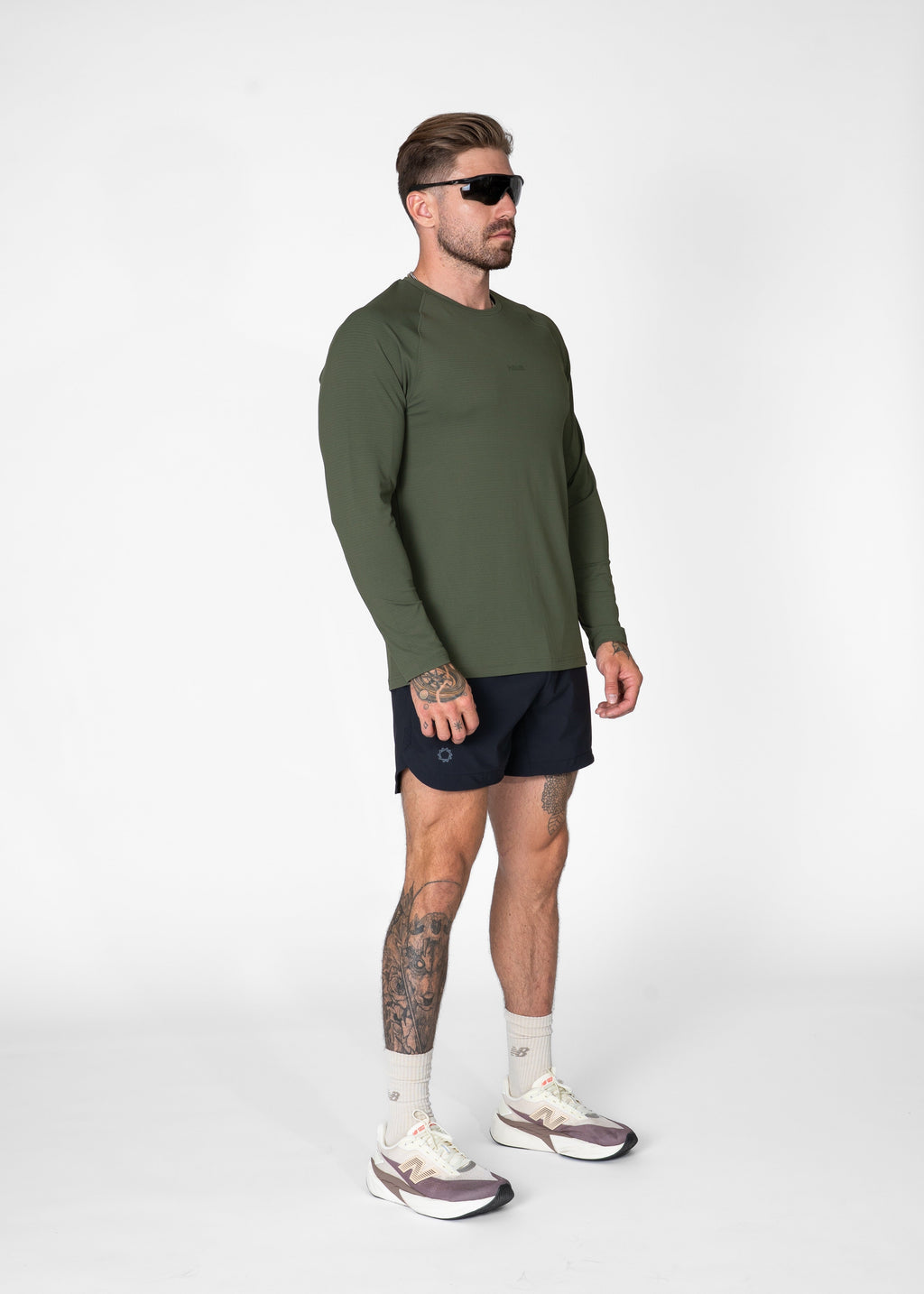 Essentials Long Sleeve Athletic Fitted Tee