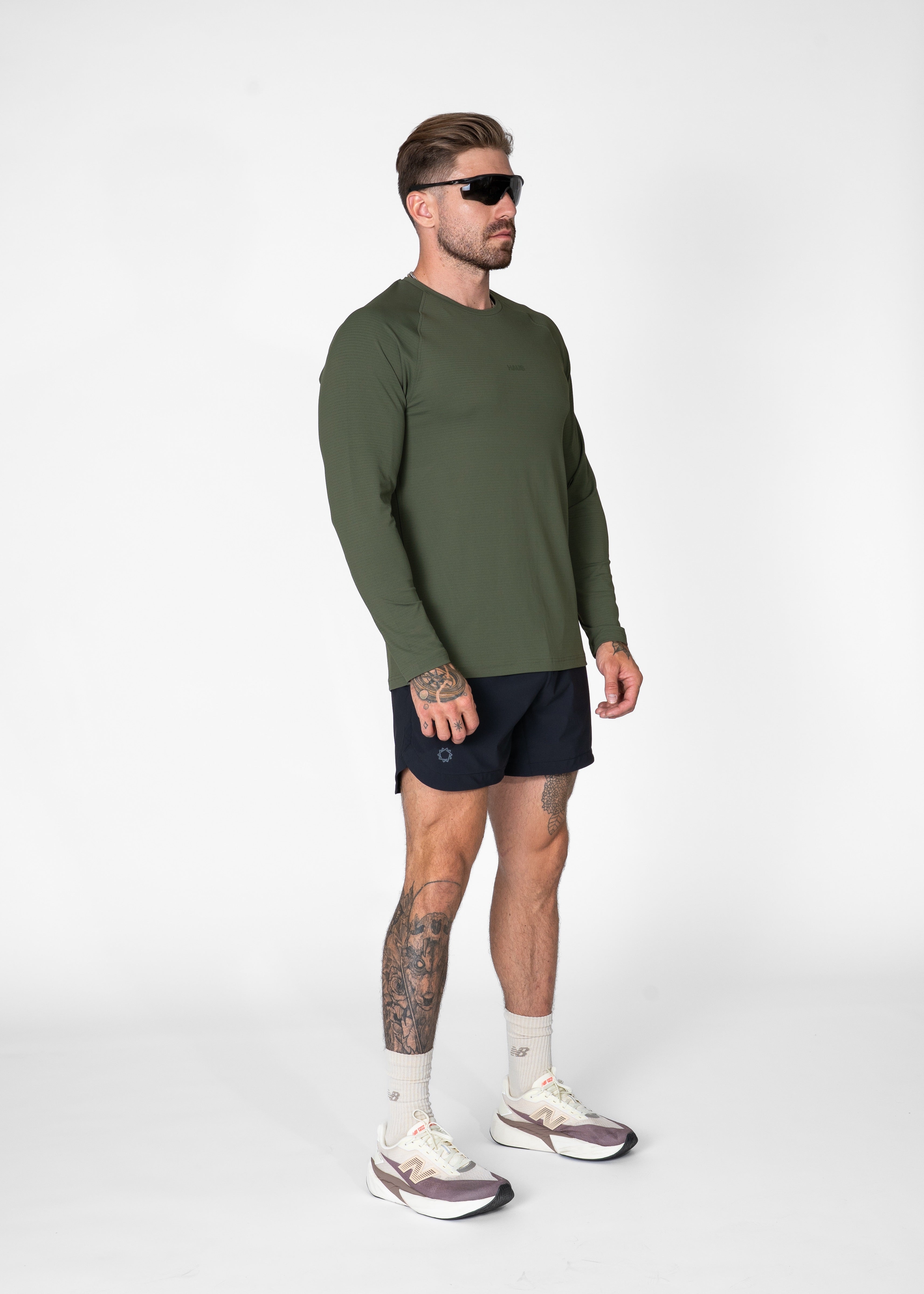 Essentials Long Sleeve Athletic Fitted Tee