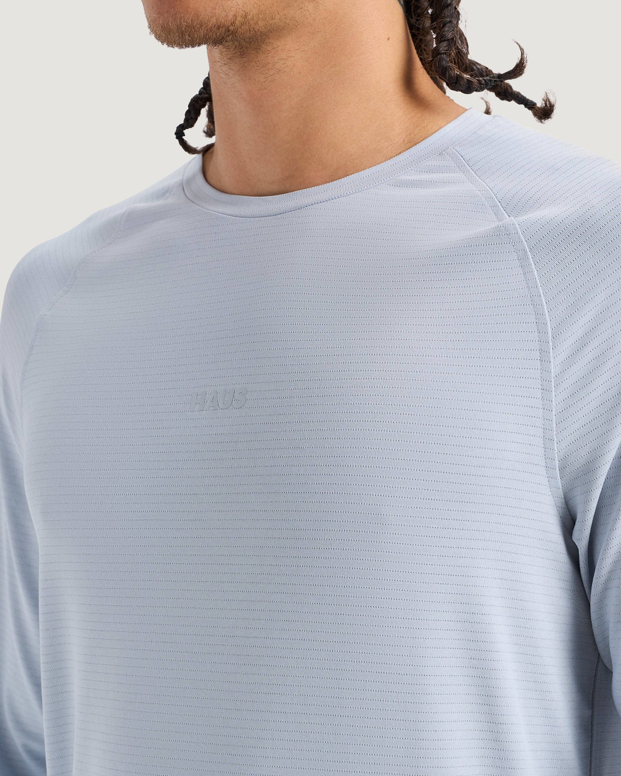 Essentials Long Sleeve Athletic Fitted Tee