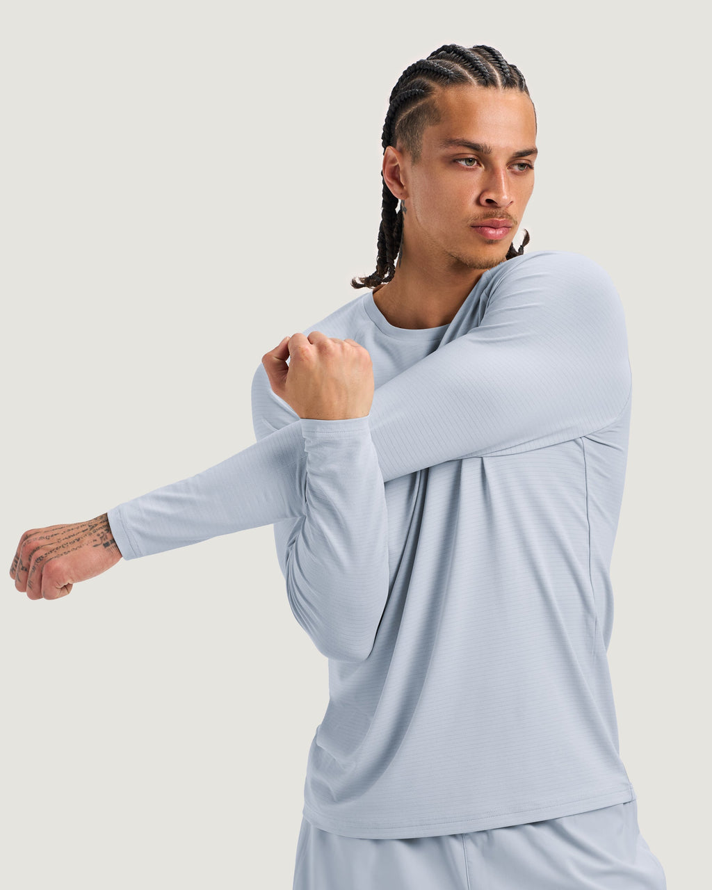 Essentials Long Sleeve Athletic Fitted Tee
