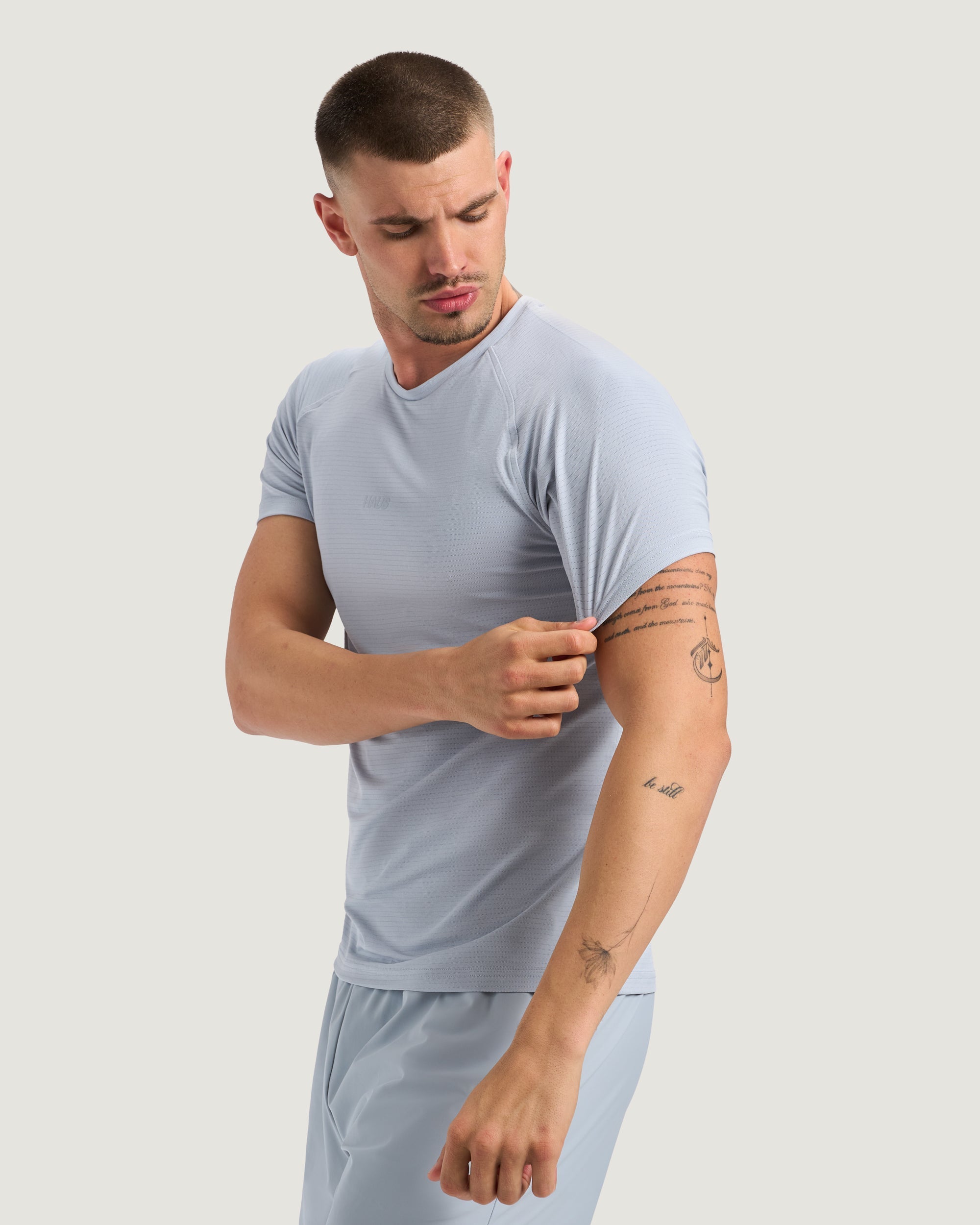 Essentials Short Sleeve Athletic Fitted Tee