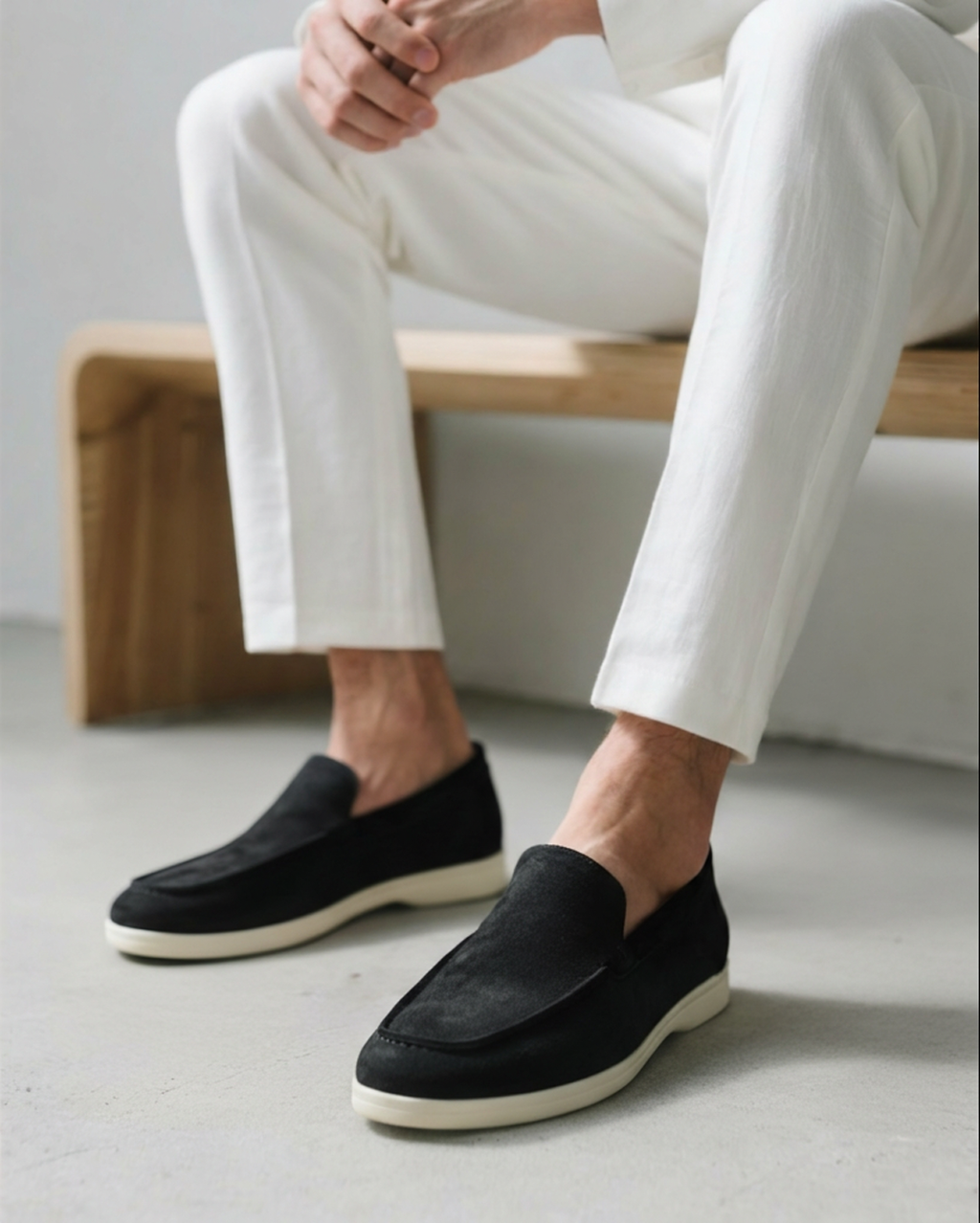 Mocasines de ante Old Money