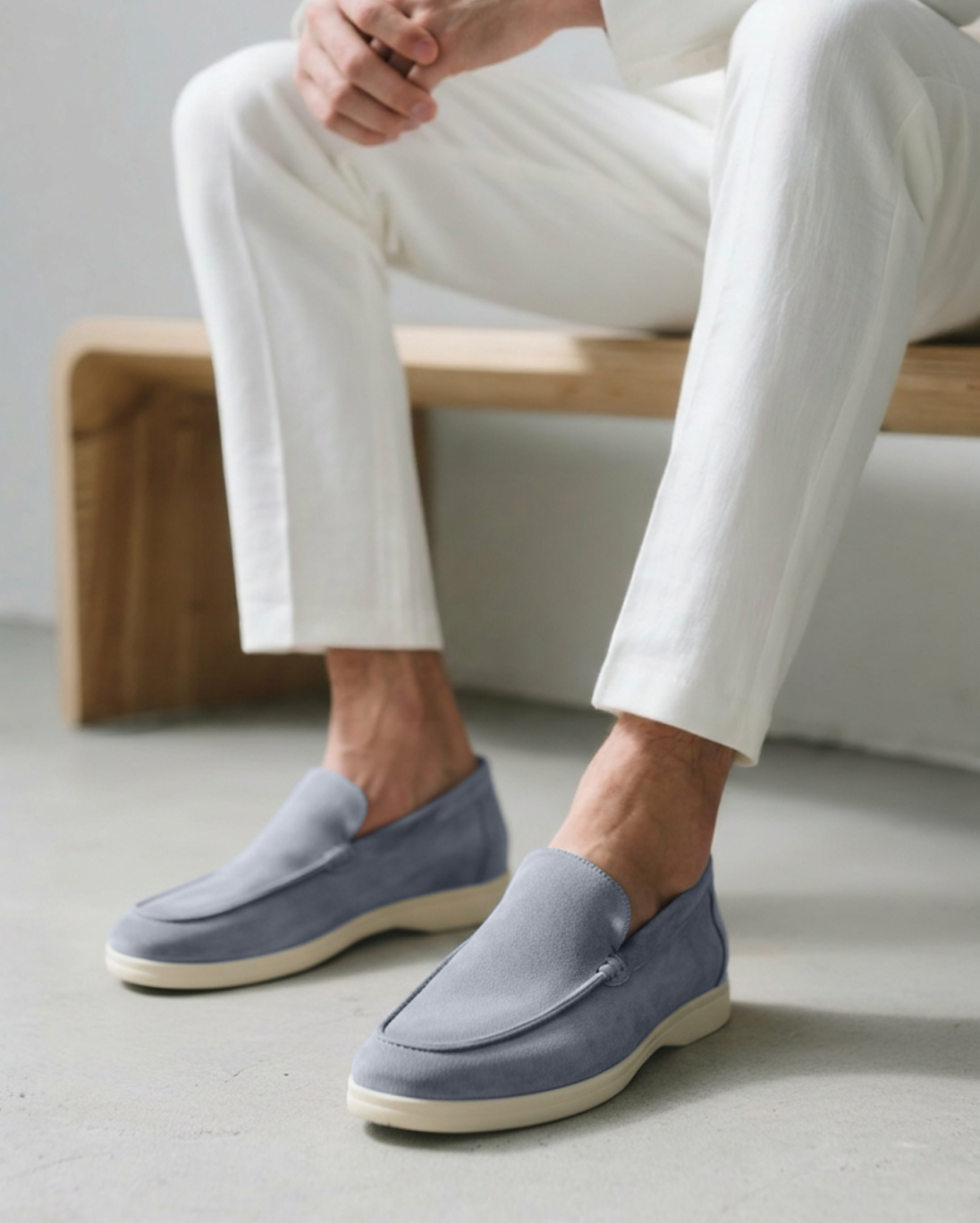 Mocasines de ante Old Money